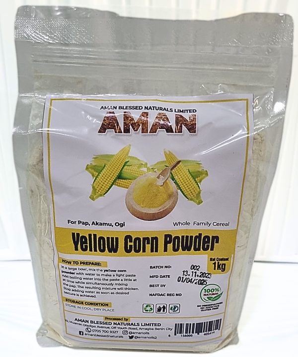 Yellow corn Pap Powder