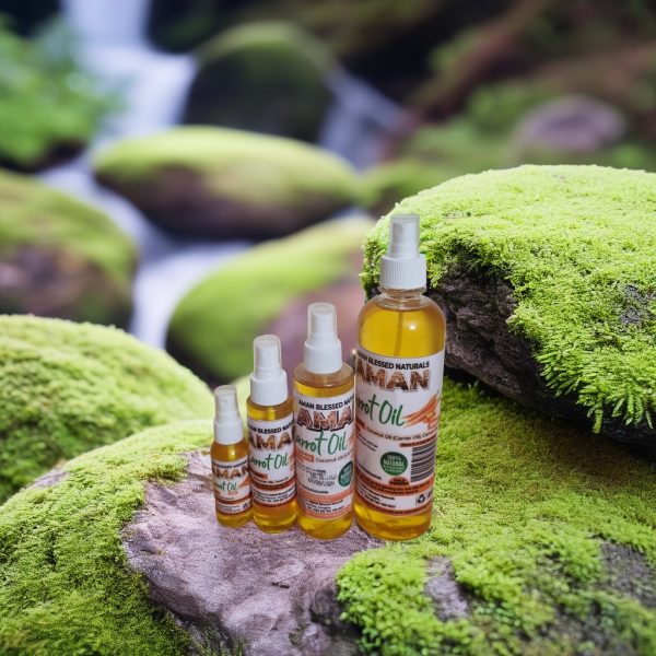 200mls AMAN Carrot Oil - Image 4