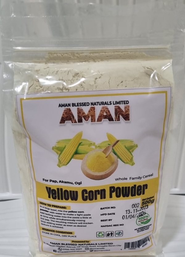 500g Yellow corn Pap Powder